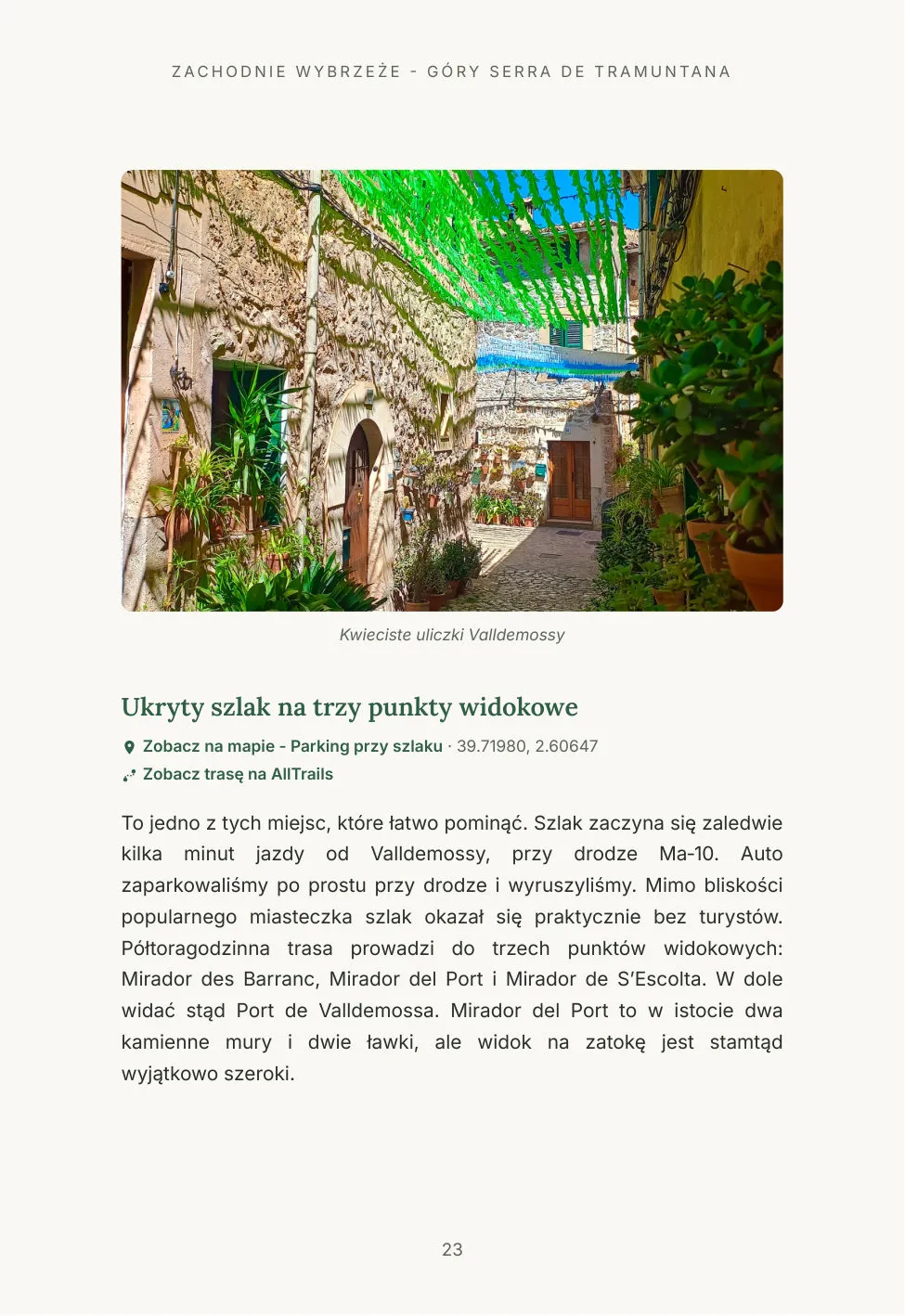 Fragment e-booka Majorka bez pośpiechu, strona 2